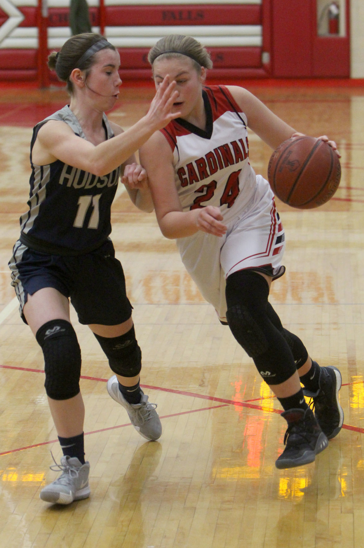 Hudson at Chi-Hi girls basketball 1-25-19